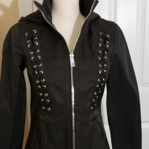 🎉Host pick🎉 GUESS HOODED TRENCHCOAT